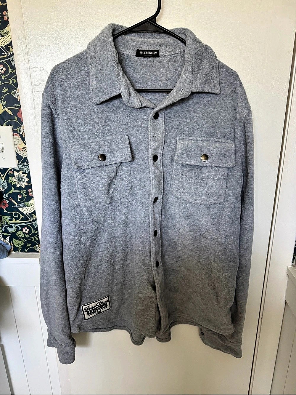 True Religion Polar fleece shacket